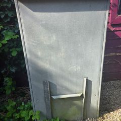 Galvanised Coal bunker