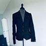 Guess Jeans navy pinstripe jacket Image 2