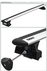 Thule WingBar roof bars and feet