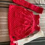 Jasper Conran Junior J Dress  - Red & White Polka Dot Image 3