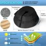 Parasol Base Weights Bag, Heavy-duty Parasol Sand Base up to 80 lbs, Removable Sand Base, Adjustable Diameter Garden Umbrella Base for All Kinds of Parasols (Round) Image 5
