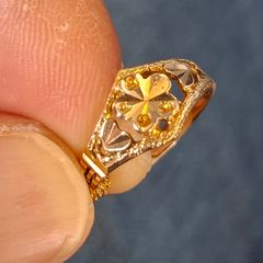 Women's ring 14K, size 6, weighs 1.8grams