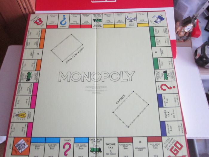 Original Monopoly Vintage Waddingtons 1970s