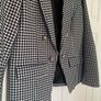 River Island Houndstooth Print Blazer Image 4