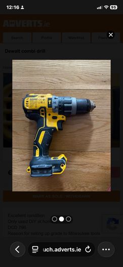 Dewalt Combi Drill Set