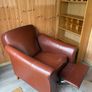 Leather recliner armchair Image 4