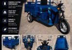 3 wheeled 24 volt electric mobility scooter tuktuk