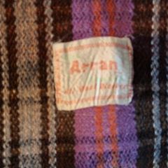 Vintage Arran blanket