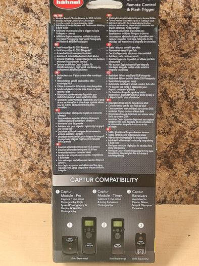 Hahnel Captur Remote Control And Flash Trigger For Sony Dlsr Cameras Brand New Camera Accessories