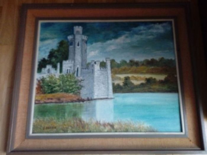 Large Painting - Blackrock Castle