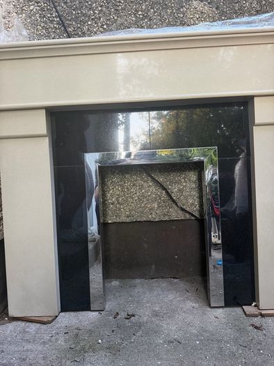 Marble Fireplace Mantle Like New