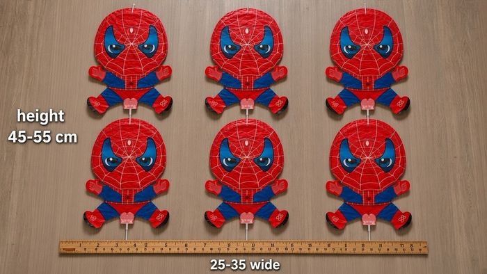 Spider man Foil balloon stick decorations