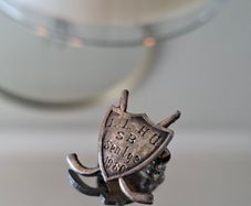 Irish Silver Hockey Pin Badge