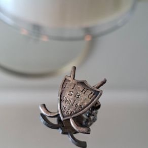 Irish Silver Hockey Pin Badge
