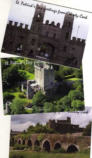 3 Cork Postcards
