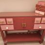 REDUCED cabinet red pink Image 2