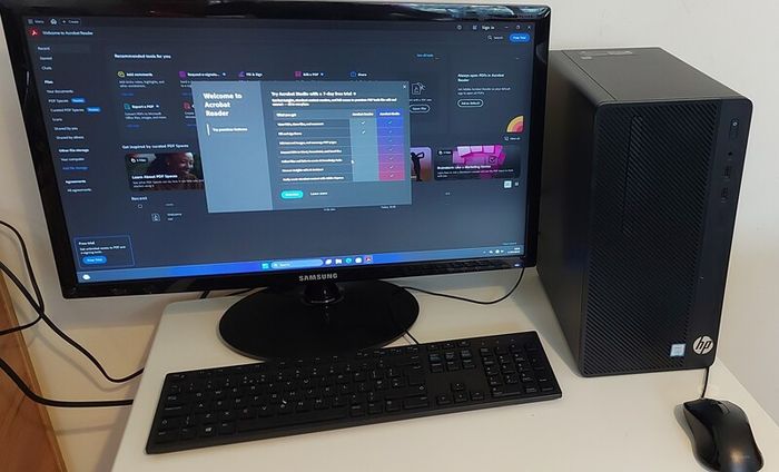 Hp Tower Nice Pc Quiet Win11