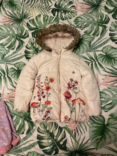 Next girls coat age 4-5 winter coat