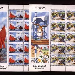1998 Ireland Europa Festivals Commemorative Stamps Sheetlet Mint Never Hinged (MNH)