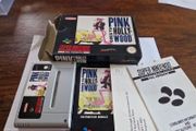 Pink Goes to Hollywood Super Nintendo Snes Arcade Retro Games Original