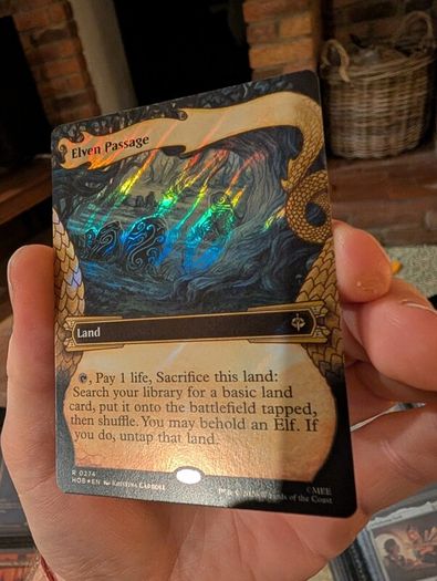 Magic The Gathering The Hobbit cards, surge foil, foil, mythics