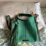 river island green handbag Image 3