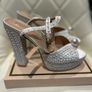 White pearls wedding shoes- Size 38/ 5 Image 2