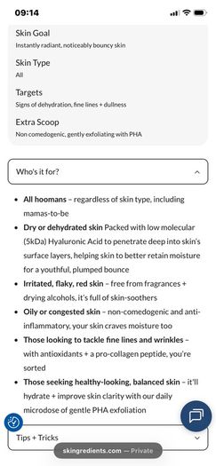 New SKINGREDIENTS Skin Veg Pre Serum Primary Pump ( Not A Refill )