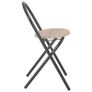 Folding Dining Set 3 Pieces with Storage Rack - Free Delivery Nationwide Image 9