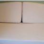 Sofa bed, single bed sized when cushions are removed. Image 5