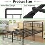 Double Bed Frame 4ft6 with Headboard and Footboard Image 7