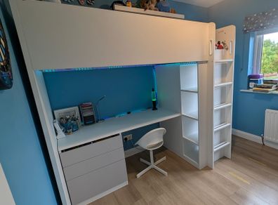 Ikea Smastad high sleeper