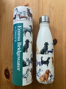 NEW Emma Bridgewater/Chillys 500ml Dog-Patterned Bottle