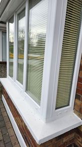 wooden blinds