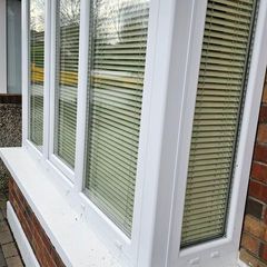 wooden blinds