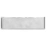 Wash Basin with Faucet Hole 48x37x13.5 cm Ceramic Silver Image 3