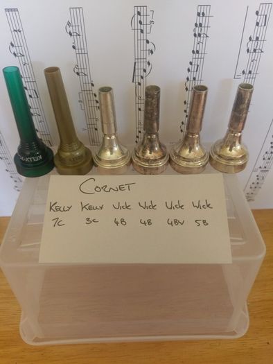 trumpet mouthpieces. Marcinkiewicz signature models.