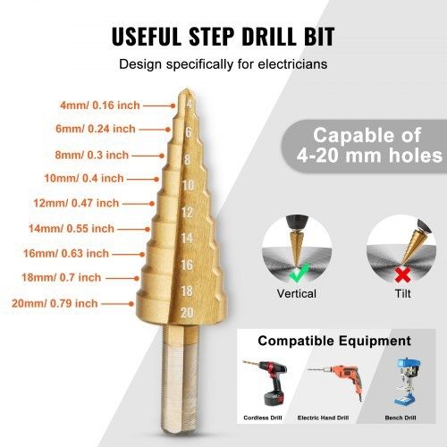 15 Ton Hydraulic Knockout Punch Driver Kit Hole Tool 12.7mm-101.6mm with 10 Dies