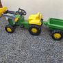 John Deere tractor and trailer Image 2
