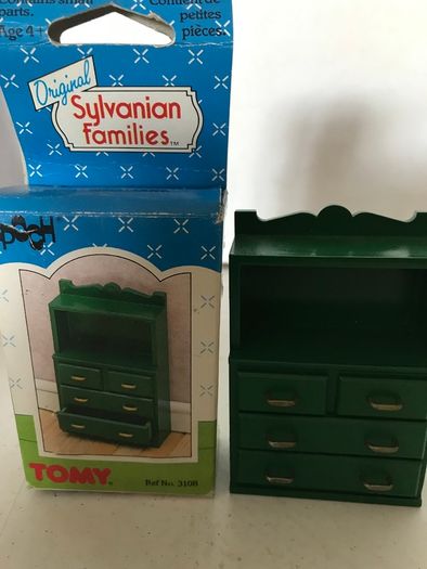 Vintage Sylvanian Families Wardrobe & Armoire