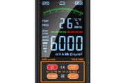 AS-118D Smart Digital Multimeter, Auto-Ranging Volt Meter with T-RMS, Multimeter Tester Measures AC/DC Voltage Current Capacitance Resistance Continuity Temperature Frequency