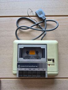 Vintage Commodore Datassette Tape Deck Cassette Recorder/Player