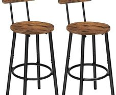 Bar Stools Set of 2, Breakfast Bar Stools