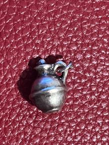Small Vintage Silver Jug Pendant