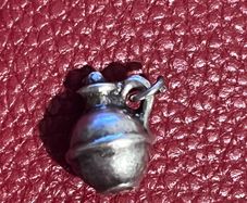 Small Vintage Silver Jug Pendant