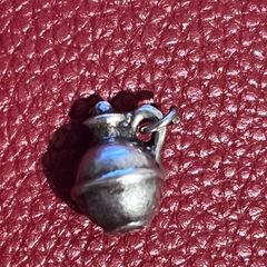 Small Vintage Silver Jug Pendant