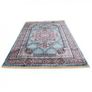 Rug Oriental Style Blue Tabriz Rug Carpet Timeless Persian-Inspired Design Image 2
