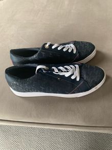 Tommy Hilfiger Navy Casual Trainers - New