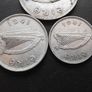 1941 Irish Republic. Set of 3 Silver Coins: Half Crown&Florin&Shilling Image 5