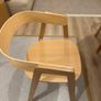 Meadows & Byrne Oak Dining Armchair, Curved Back Image 3